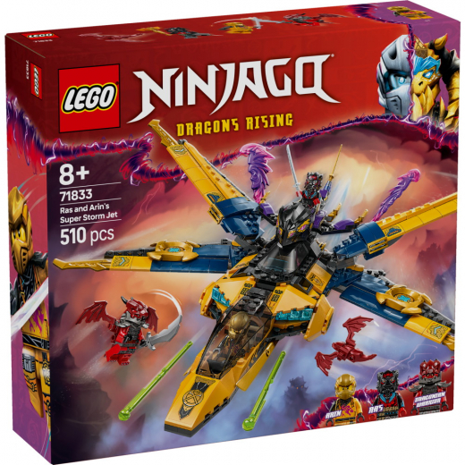 LEGO Ninjago - Ras och Arins superstormplan i gruppen LEKSAKER / LEGO / LEGO Ninjago hos Spelexperten (71833)