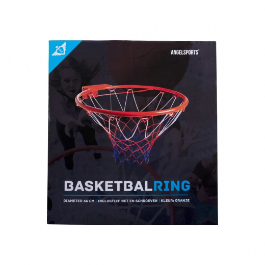 Angel Sports Basketkorg med nät i gruppen UTOMHUSSPEL / Basket hos Spelexperten (724006)