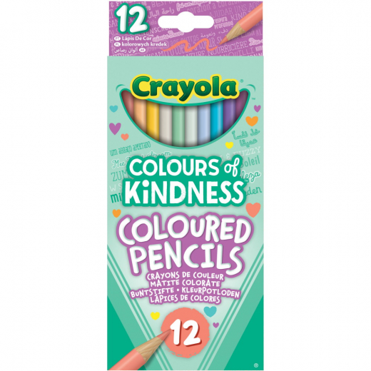 Crayola Coloured Pencils 12 st i gruppen LEKSAKER / Skapa & måla / Skriva och Rita / Pennor & Kritor hos Spelexperten (74024006)