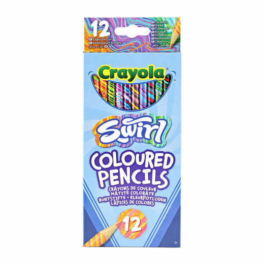 Crayola Swirl Färgpennor 12 st i gruppen LEKSAKER / Skapa & måla / Crayola hos Spelexperten (74024009)