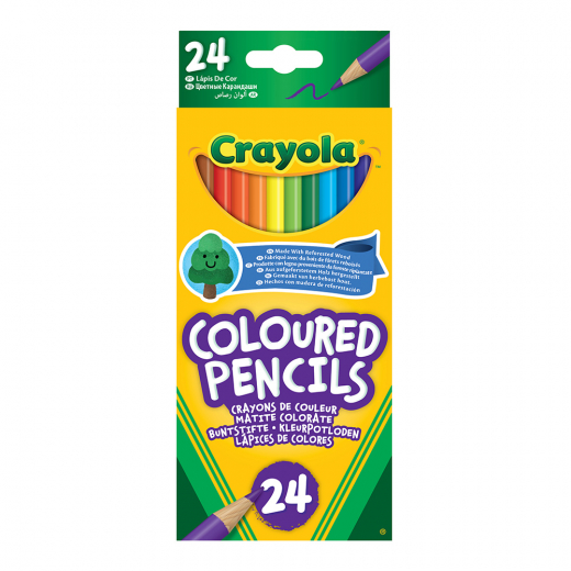 Crayola färgpennor Eco 24 st i gruppen LEKSAKER / Skapa & måla / Crayola hos Spelexperten (74024012)