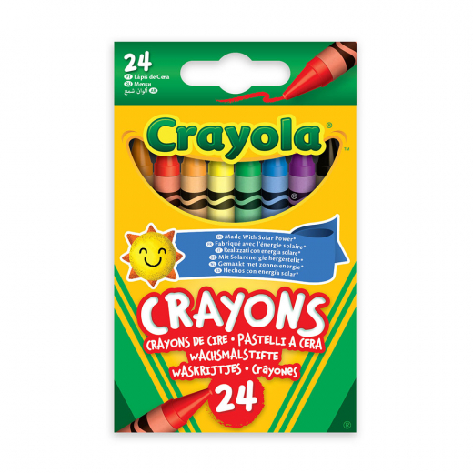 Crayola Jumbo Eco kritor 24 st i gruppen LEKSAKER / Skapa & måla / Crayola hos Spelexperten (74024015)