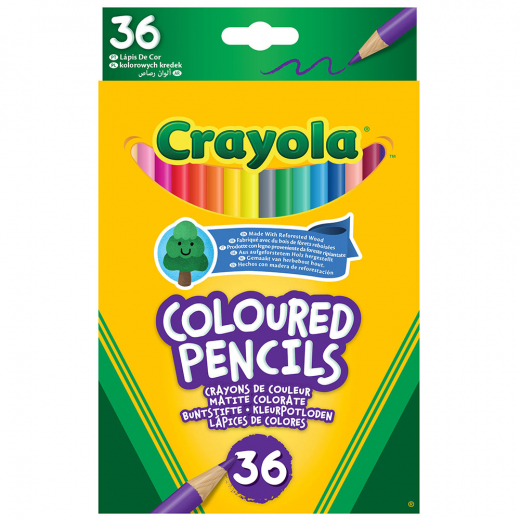 Crayola färgpennor Eco 36 st i gruppen LEKSAKER / Skapa & måla / Crayola hos Spelexperten (74024018)