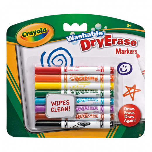 Crayola whiteboard pennor 8 st i gruppen LEKSAKER / Skapa & måla / Crayola hos Spelexperten (74024022)