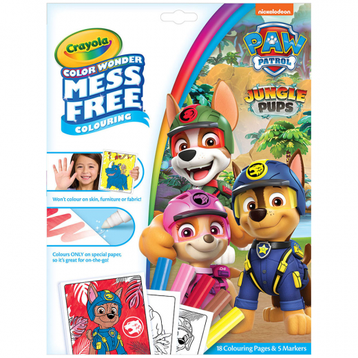 Crayola Color Wonder Paw Patrol i gruppen LEKSAKER / Skapa & måla / Crayola hos Spelexperten (74024042)