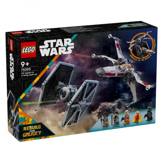 LEGO Star Wars - TIE Fighter & X-Wing Mash-up i gruppen LEKSAKER / LEGO / LEGO Star Wars hos Spelexperten (75393)