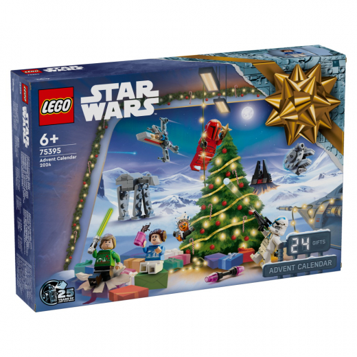 LEGO® Star Wars™ Adventskalender 2024 i gruppen LEKSAKER / LEGO / LEGO adventskalender hos Spelexperten (75395)