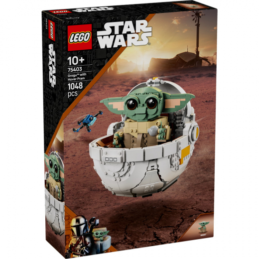 LEGO Star Wars - Grogu with Hover Pram i gruppen LEKSAKER / LEGO / LEGO Star Wars hos Spelexperten (75403)