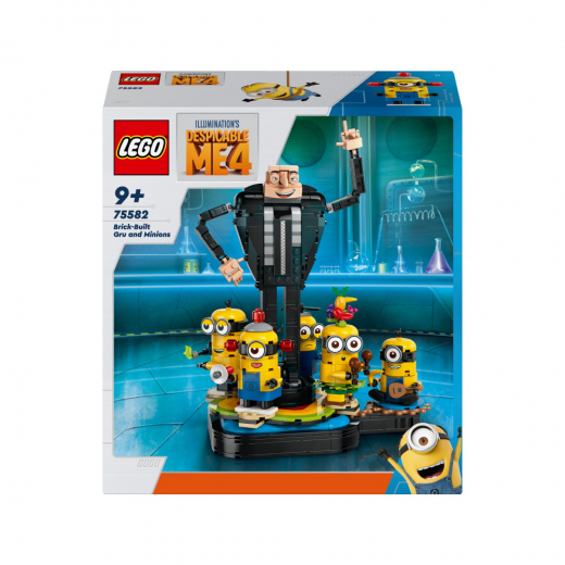 LEGO - Klossbyggd Gru med minioner i gruppen LEKSAKER / LEGO hos Spelexperten (75582)