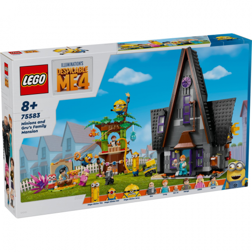 LEGO - Minionernas och Grus familjehem i gruppen LEKSAKER / LEGO hos Spelexperten (75583)