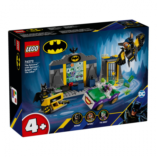 LEGO DC - Batgrottan med Batman™, Batgirl™ och Jokern i gruppen LEKSAKER / LEGO hos Spelexperten (76272)