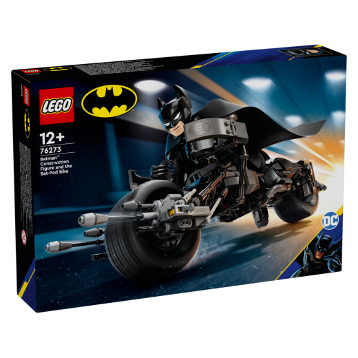 LEGO DC - Batman™ byggfigur och Batpod-cykeln i gruppen LEKSAKER / LEGO hos Spelexperten (76273)