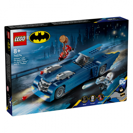 LEGO DC - Batman™ med Batmobile™ mot Harley Quinn™ och Mr. Freeze™ i gruppen LEKSAKER / LEGO hos Spelexperten (76274)