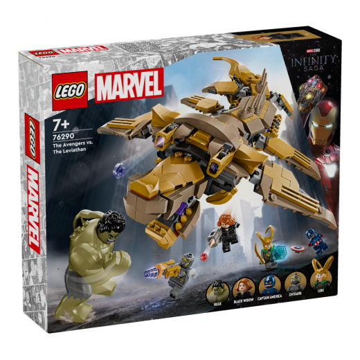 LEGO Marvel - Avengers mot Leviathan i gruppen LEKSAKER / LEGO / LEGO Marvel hos Spelexperten (76290)