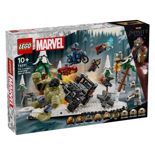 LEGO Marvel - Avengers samlas: Age of Ultron i gruppen LEKSAKER / LEGO / LEGO Marvel hos Spelexperten (76291)