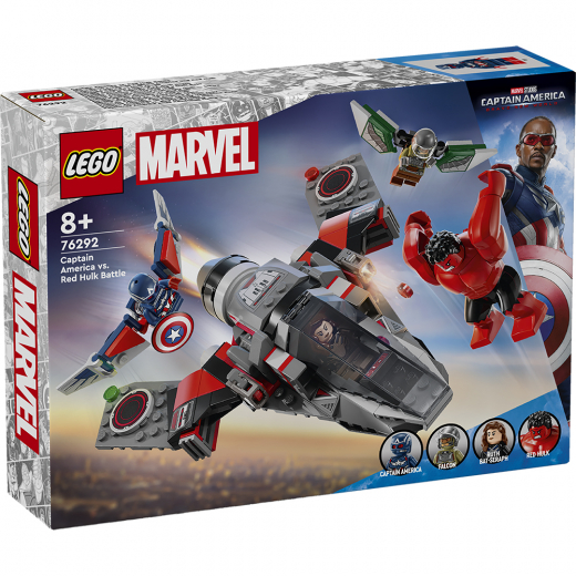 LEGO Marvel - Captain America mot Red Hulk i gruppen LEKSAKER / LEGO / LEGO Marvel hos Spelexperten (76292)