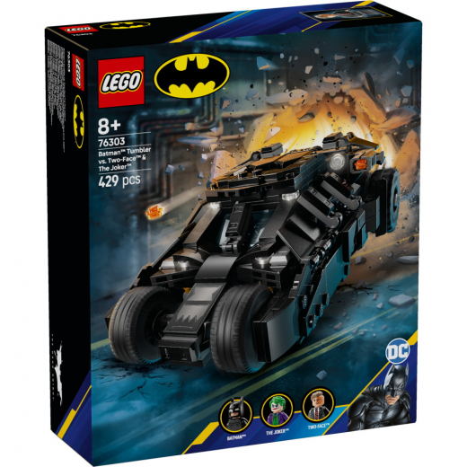 LEGO Super Heroes DC - Batmans Tumbler mot Two-Face & Jokern i gruppen LEKSAKER / LEGO / LEGO Super Heroes DC hos Spelexperten (76303)