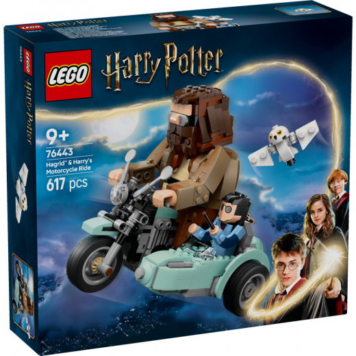 LEGO Harry Potter - Hagrids och Harrys motorcykeltur i gruppen LEKSAKER / LEGO / LEGO Harry Potter hos Spelexperten (76443)