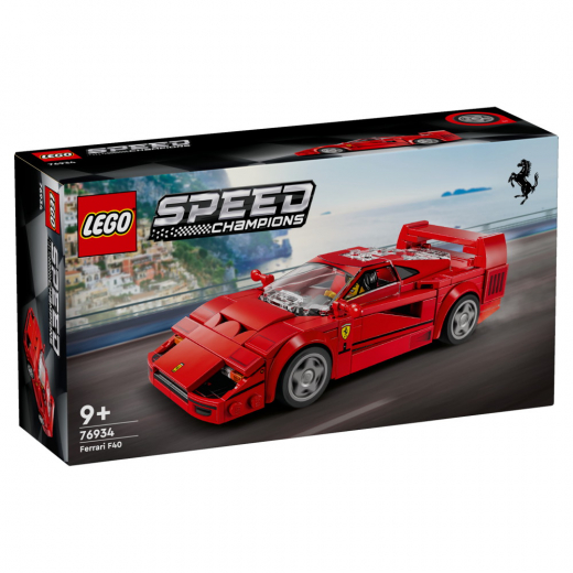 LEGO Speed Champions - Ferrari F40 superbil i gruppen LEKSAKER / LEGO / LEGO Speed Champions hos Spelexperten (76934)