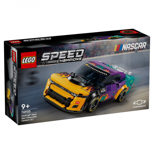 LEGO Speed Champions - NASCAR Next Gen Chevrolet Camaro ZL1 i gruppen LEKSAKER / LEGO / LEGO Speed Champions hos Spelexperten (76935)