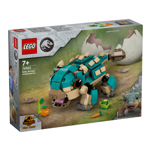 LEGO Jurassic World - Baby Bumpy: ankylosaurus i gruppen LEKSAKER / LEGO / LEGO Jurassic World hos Spelexperten (76962)