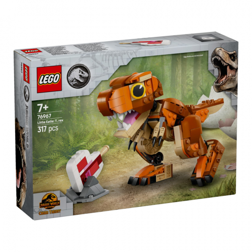 LEGO Jurassic World - Little Eatie: T. rex i gruppen LEKSAKER / LEGO / LEGO Jurassic World hos Spelexperten (76967)