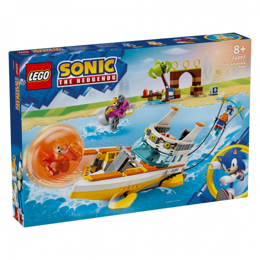 LEGO Sonic - Tails äventyrsbåt i gruppen LEKSAKER / LEGO / LEGO Sonic hos Spelexperten (76997)