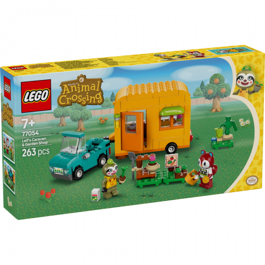 LEGO Animal Crossing - Leif med husvagn och trädgårdsbutik i gruppen LEKSAKER / LEGO / LEGO Animal Crossing hos Spelexperten (77054)