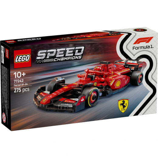 LEGO Speed Champions - Ferrari SF-24 F1 racerbil i gruppen LEKSAKER / LEGO / LEGO Speed Champions hos Spelexperten (77242)