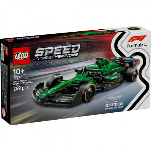 LEGO Speed Champions - Aston Martin Aramco F1 AMR24 racerbil i gruppen LEKSAKER / LEGO / LEGO Speed Champions hos Spelexperten (77245)