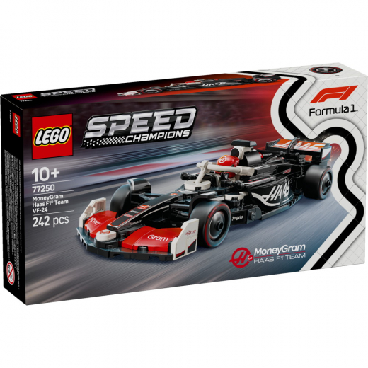 LEGO Speed Champions - MoneyGram Haas F1 Team VF-24 racerbil i gruppen LEKSAKER / LEGO / LEGO Speed Champions hos Spelexperten (77250)