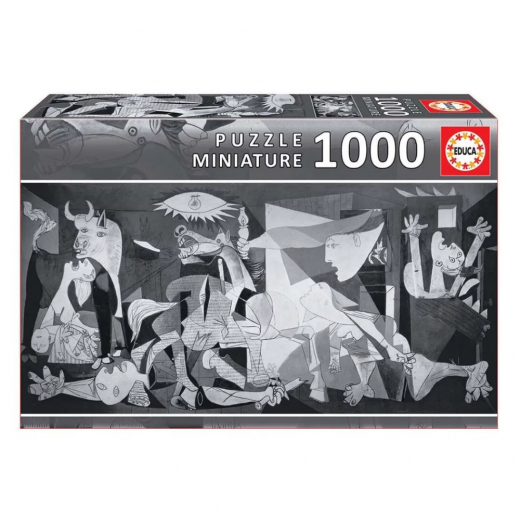 Educa Pussel: Guernica, P. Picasso, Miniature 1000 Bitar i gruppen PUSSEL / 1000 bitar hos Spelexperten (80-14460)