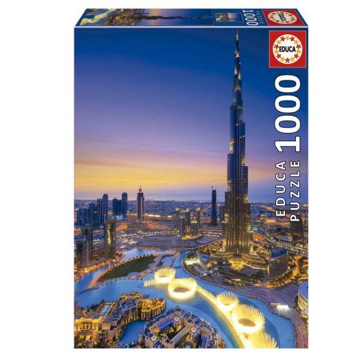 Educa Pussel: Burj Khalifa, United Arab Emirates 1000 Bitar i gruppen PUSSEL / 1000 bitar hos Spelexperten (80-19642)