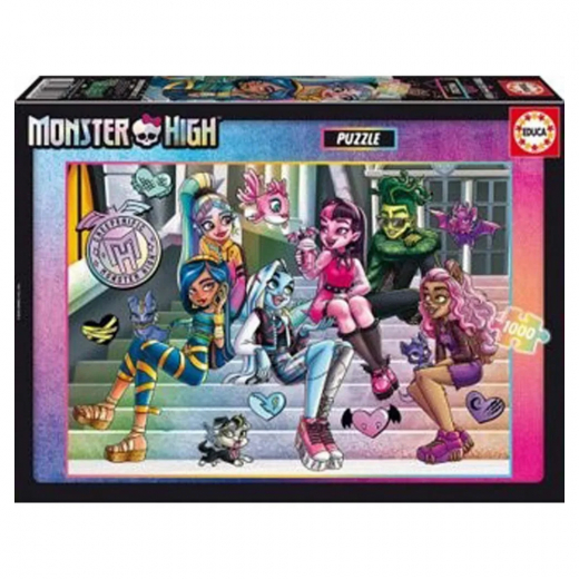 Educa Pussel: Monster High 1000 Bitar i gruppen PUSSEL / 1000 bitar hos Spelexperten (80-19703)