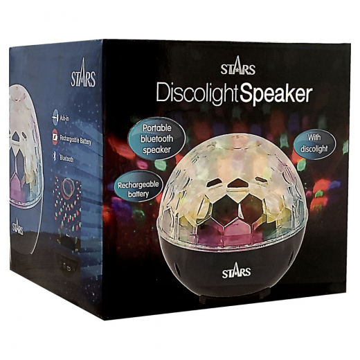 Stars Discoligth Speaker i gruppen LEKSAKER / Roliga prylar / Disco hos Spelexperten (80064)