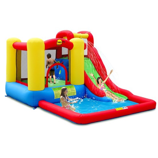 HappyHop Hoppborg Jump and splash i gruppen LEKSAKER / Utomhuslek / Studsmattor hos Spelexperten (805-642)