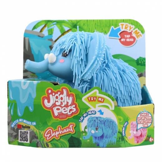 Jiggly Pets Elephant i gruppen LEKSAKER / Figurer och lekset hos Spelexperten (86000001)