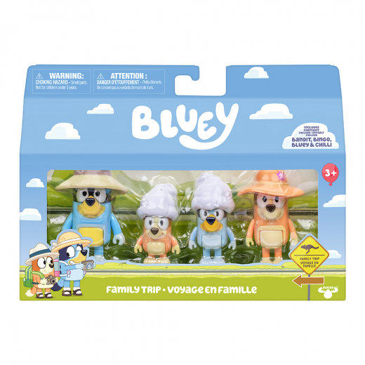 Bluey Familjeresa i gruppen LEKSAKER / Figurer och lekset / Bluey hos Spelexperten (90267)