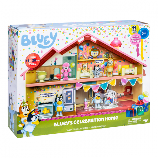 Bluey Celebration Home i gruppen LEKSAKER / Figurer och lekset / Bluey hos Spelexperten (90269)