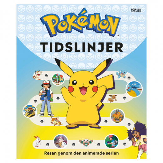 Pokémon - Tidslinjer i gruppen LEKSAKER / Barnböcker hos Spelexperten (9179798802)