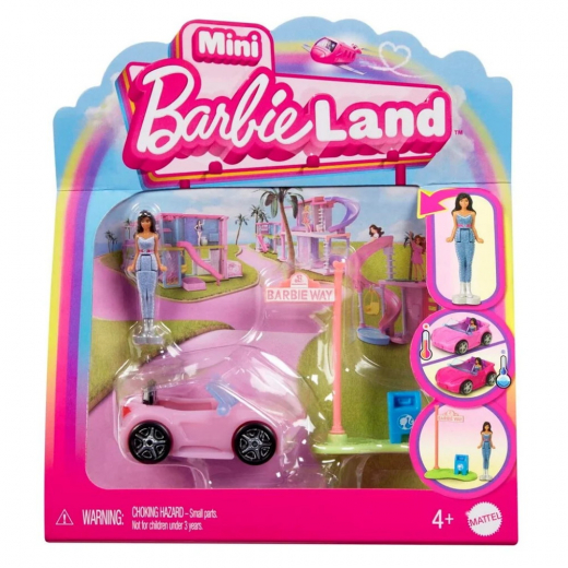 Barbie - Mini BarbieLand Convertible i gruppen LEKSAKER / Barbie hos Spelexperten (960-2442)