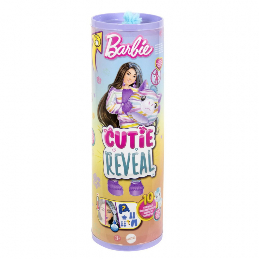 Barbie Cutie Reveal Color Dreams Zebra i gruppen LEKSAKER / Barbie hos Spelexperten (960-2479)