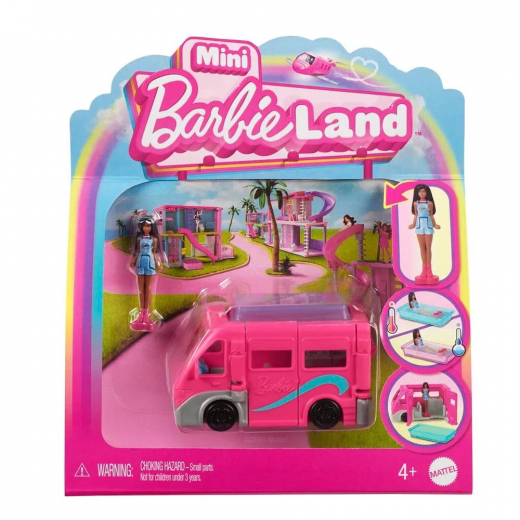 Barbie - Mini BarbieLand Dreamcamper i gruppen LEKSAKER / Barbie / Mini BarbieLand hos Spelexperten (960-2489)