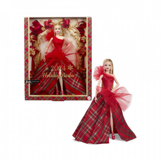 Barbie Signature Holiday Doll i gruppen LEKSAKER / Barbie hos Spelexperten (960-2497)