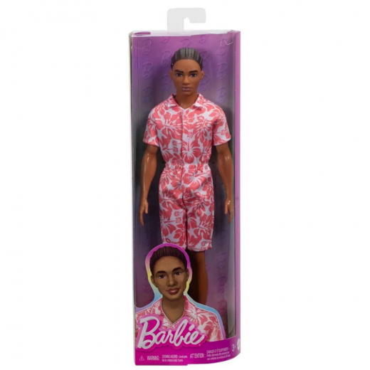 Barbie Fashionista - Ken Tryckt Boiler Suit i gruppen LEKSAKER / Barbie / Barbie Fashionista hos Spelexperten (960-2506)