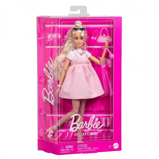 Barbie Deluxe Style - Bow Blonde i gruppen LEKSAKER / Barbie / Barbie Deluxe Style hos Spelexperten (960-2510)