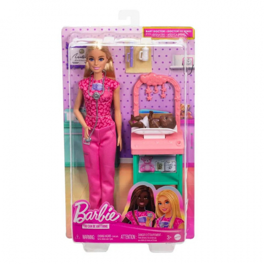 Barbie Career Barndoktor i gruppen LEKSAKER / Barbie / Barbie Karriär hos Spelexperten (960-2514)