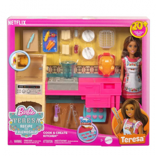 Barbie Teresa's Kök i gruppen LEKSAKER / Barbie hos Spelexperten (960-2517)