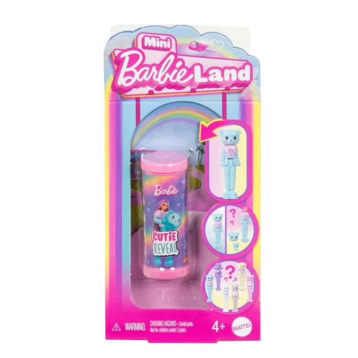 Barbie Mini BarbieLand Cutie Reveal Pastel i gruppen LEKSAKER / Barbie / Mini BarbieLand hos Spelexperten (960-2527)