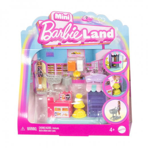 Barbie - Mini BarbieLand Mataffär i gruppen LEKSAKER / Barbie hos Spelexperten (960-2529-A)